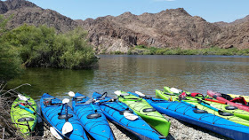 It was an excellent day to kayak with Blazin Paddles.