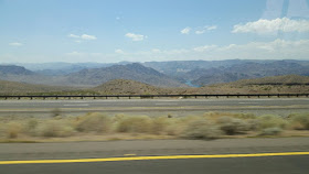 From Boulder Highway, en route to our destination, we could already see a hint of the water.