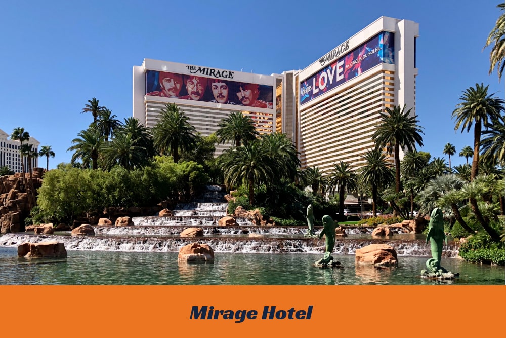 The Mirage Hotel is a one-stop destination if fun is what your family