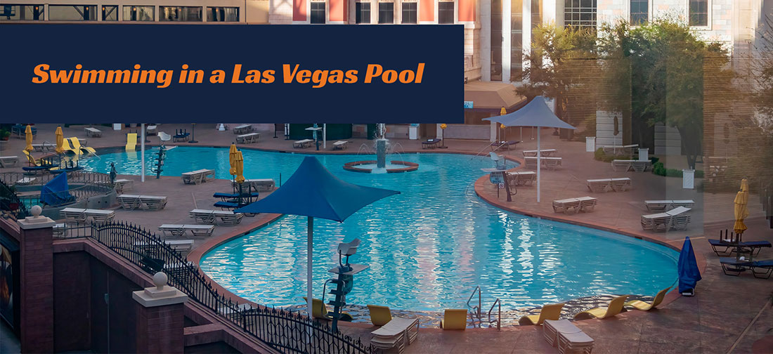 Swimming In A Las Vegas Pool