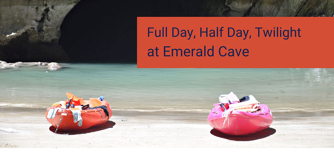 Full Day Half Day Twilight At Emerald Cave
